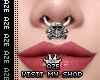 A | Skull Septum Ring
