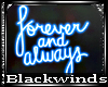 BW|ForeverandAlways Blue