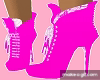pink\white heels match