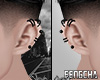 冯 Ear Piercings