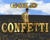 GOLD FLOOR CONFETTI