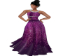 Purple Elegance Gown