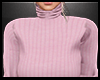 Pink Knit Turtleneck