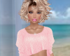 Pink Cozy Boucle Top Pink Cozy Boucle Top