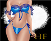 ^HF^ Blue Ruffle Bikini