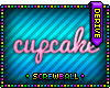 o: Cupcake Sign