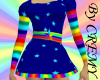 ¤C¤ Dress Rainbow Brite