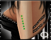 [Q] Arm Piercings green