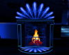 Blue Elegance Fireplace