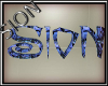 SIO- SION 3D sign