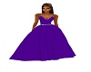 purple long gown
