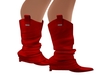 Winter Red Boots