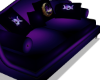Casual couch Purple