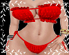 summer red bikini