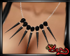 Necklace Scull-Spike [B]