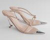 Chrome Mule Napa Heels F