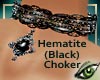 .a Black Hematite Choker