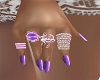 LG-Purple Rings & Nails