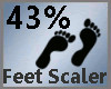 Feet Scaler 43% M A