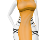 Strappy Dress Orange