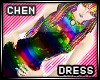 * Chen dress - rainbow
