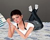 Girls Laying Pose