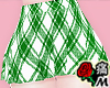 蝶 Green Plaid Skirt