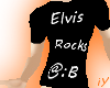 Elvis Rocks. Male Tshirt