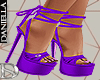 D| Shoes Purple