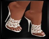 White Lace Heels