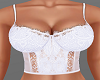 H/Lace Top White M