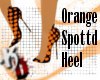[KD] Orange & Blk Heel