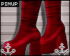 ⚓ | Red W Boots