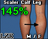 Scaler Calf Leg M-F 145%