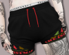 Shorts Xmas Black tattoo