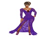 A;s Purple Lace Dress