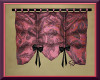 Pink Brocade Curtains