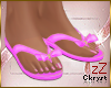 cK Slipper Pink