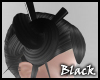 BLACK chopstick side bun