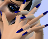 small hands BlueD nails