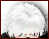 !汗毛anime hair white.
