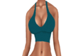 Dark Green Halter Top