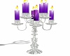 wedding candle pur/ wh