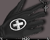 Gloves Nurse Black