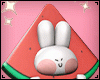 Bunny Watermelon Slice
