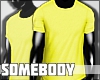 J. Yellow T Shirt M !