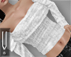 -V- Fluffy Sweater White