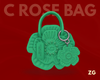 C Rose Bag Green
