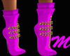 Neon Pink Boots