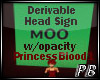 (PB)Head Sign Derive M/f